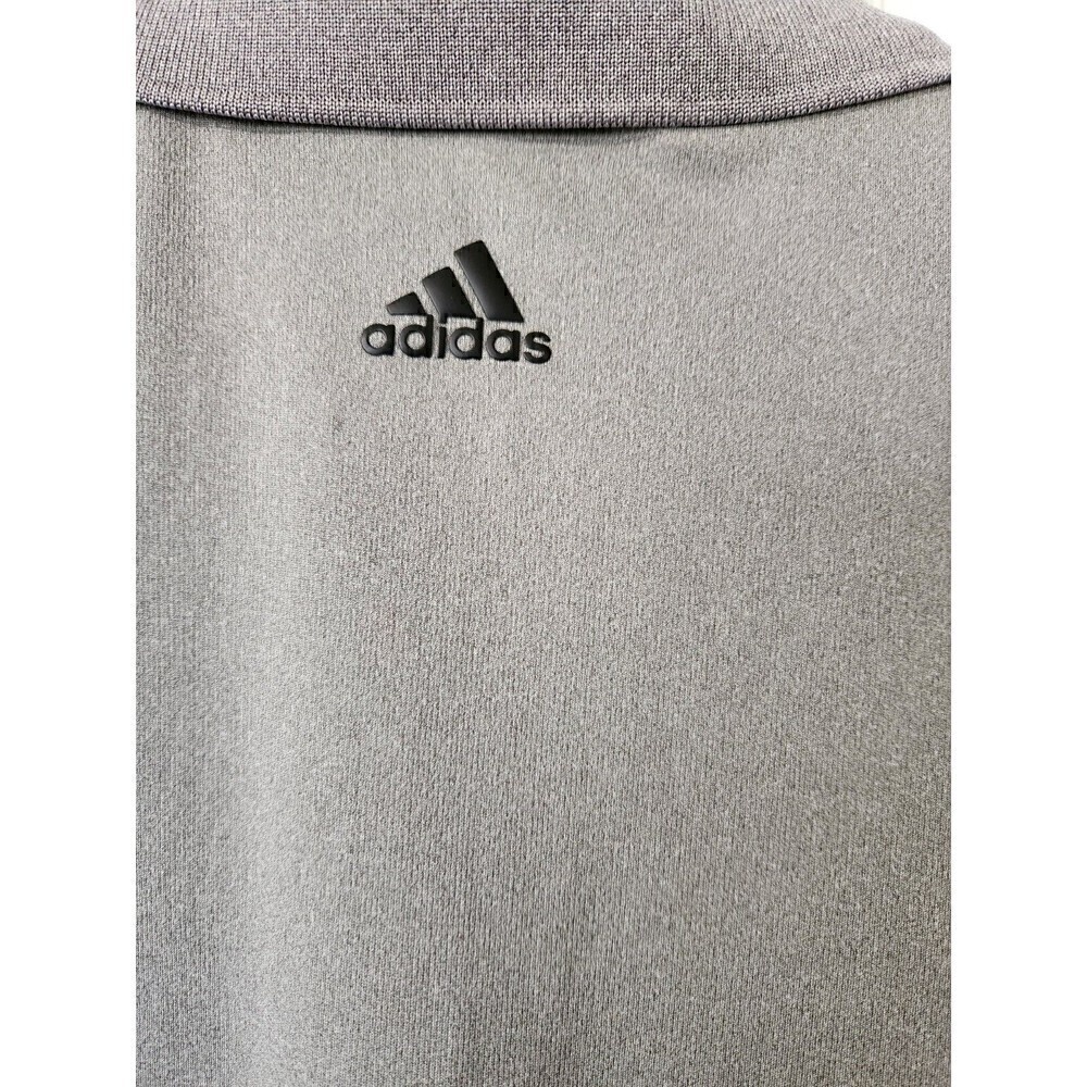 Adidas Climacool Polo Mens XL *bundle of 2 Gray EUC, Green has small defect pics - Picture 5 of 12